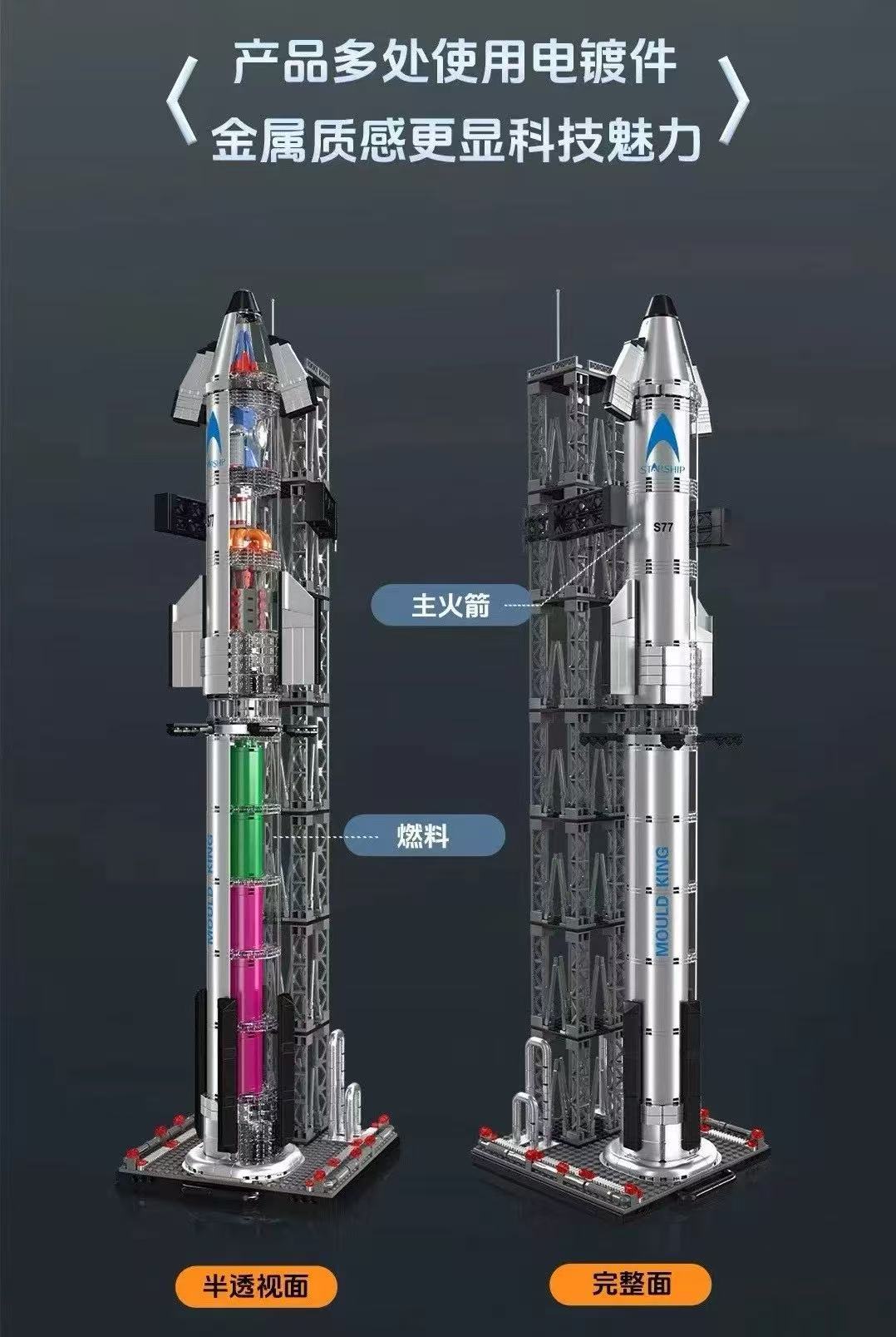 Mould King 21077 Vessel - YWOBB