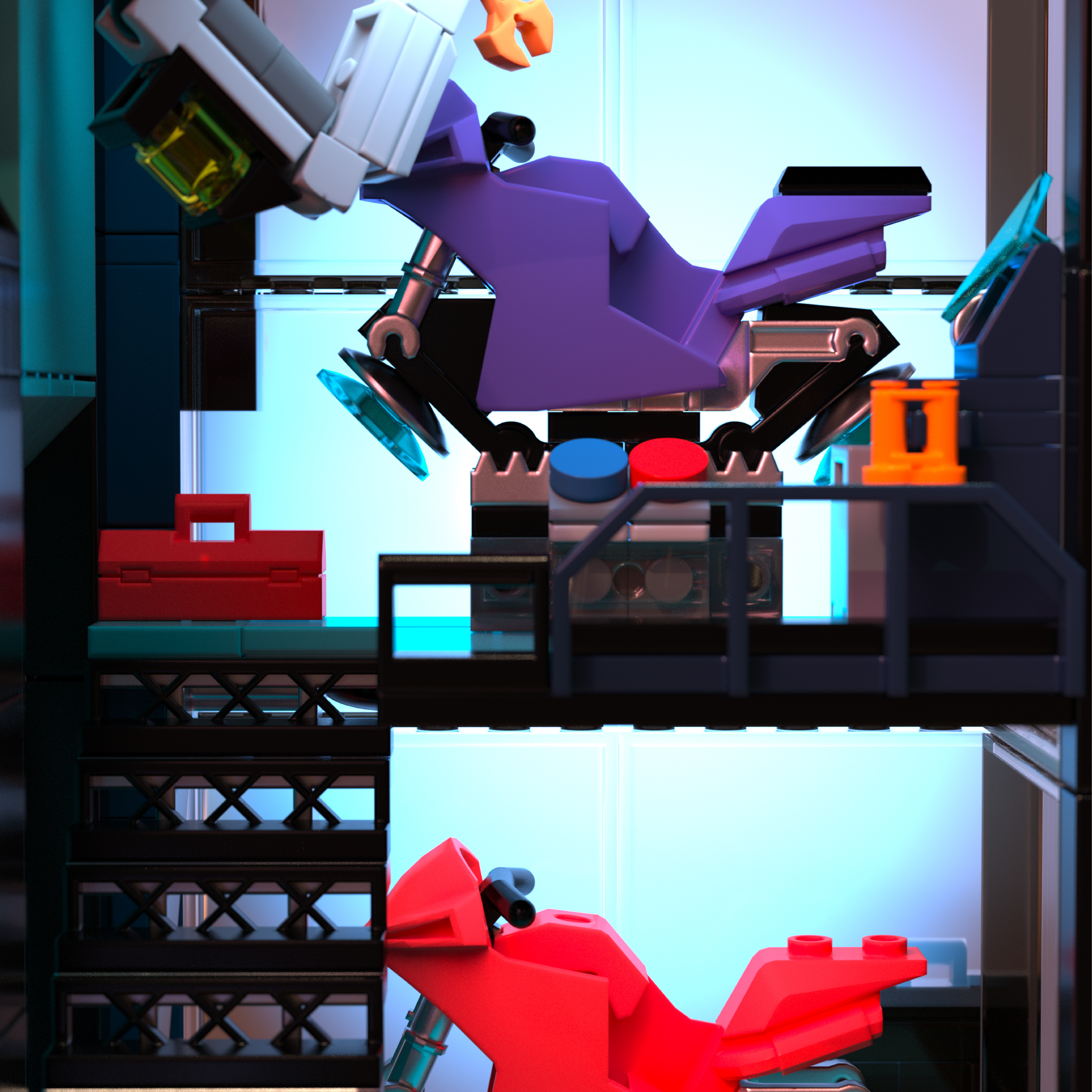 Iambrick 40104 Cyber Repair City - YWOBB