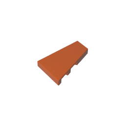 GOBRICKS GDS-M540 Wedge Plate 3 x 2 Right - YWOBB