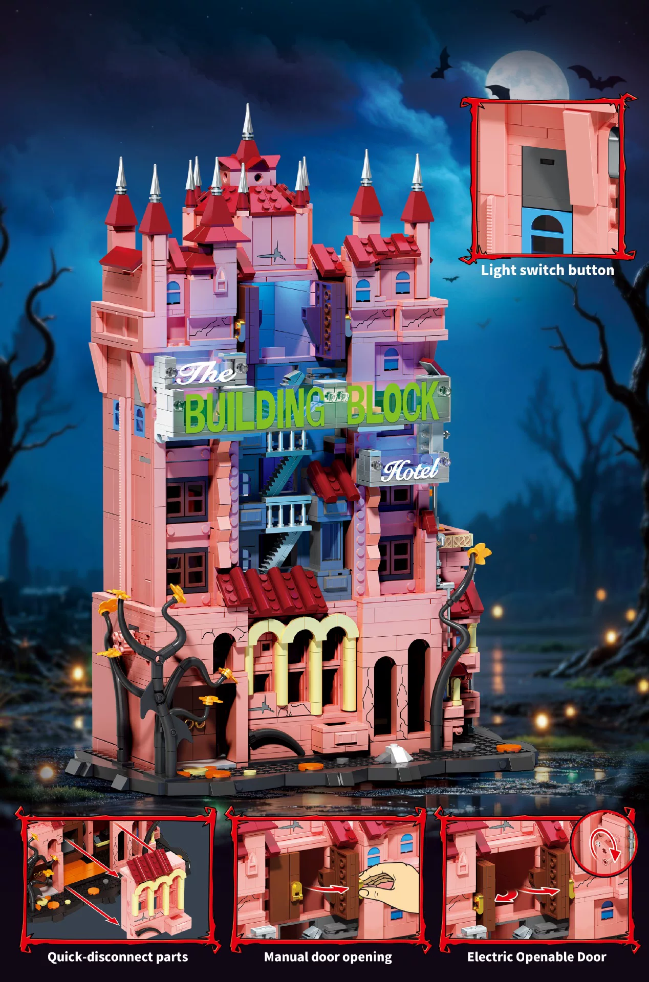 DK 80035 Ancient Castle Drop Tower - YWOBB