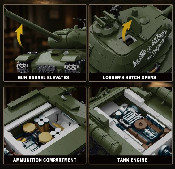 TK2 8007 IS-2 HEAVY TANK - YWOBB
