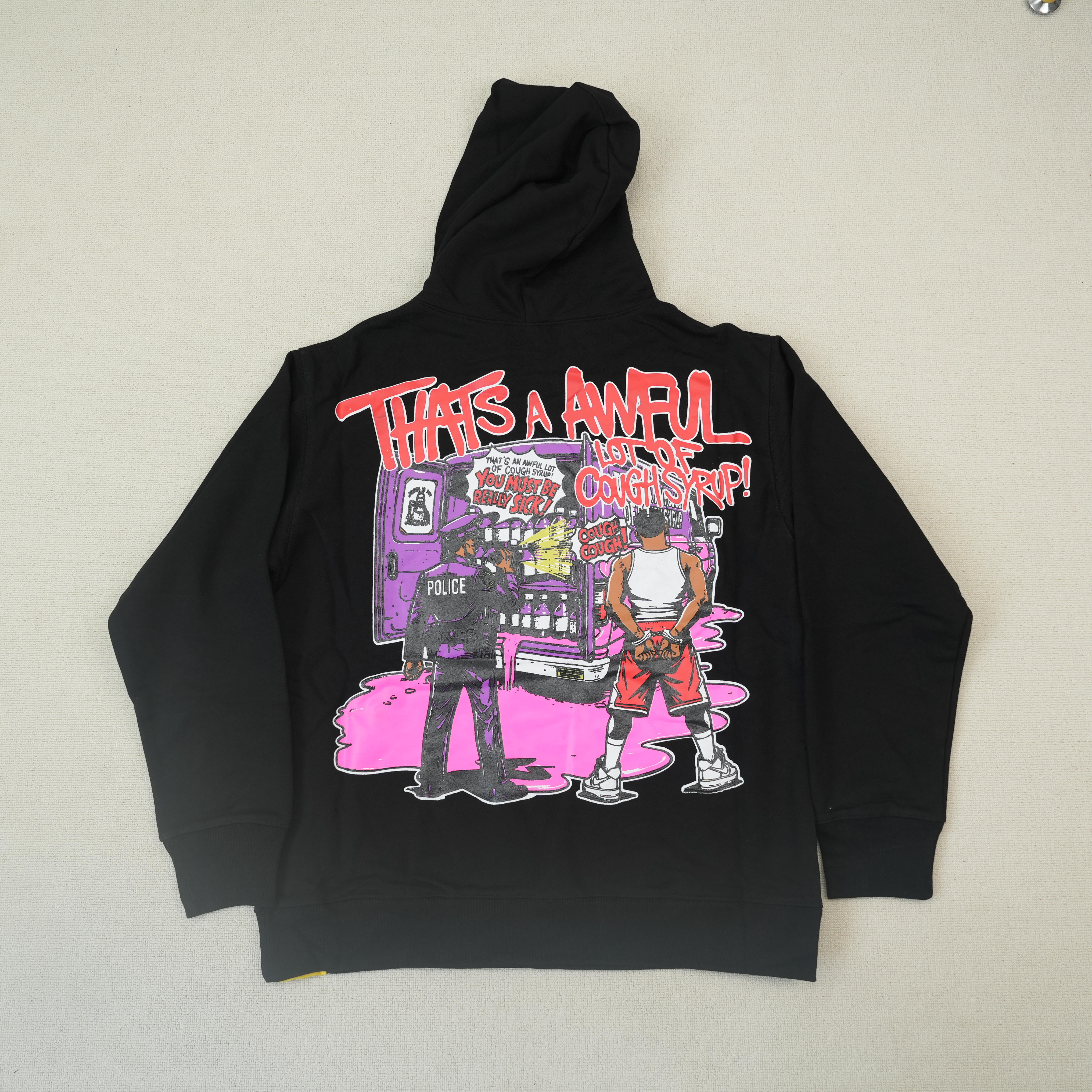 109_[1:1 quality] Cough Syrup Hoodie