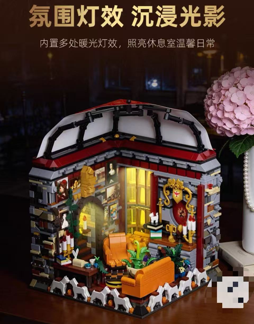 Xbert 66146 Ravenclaw College Common Room with Lights - YWOBB