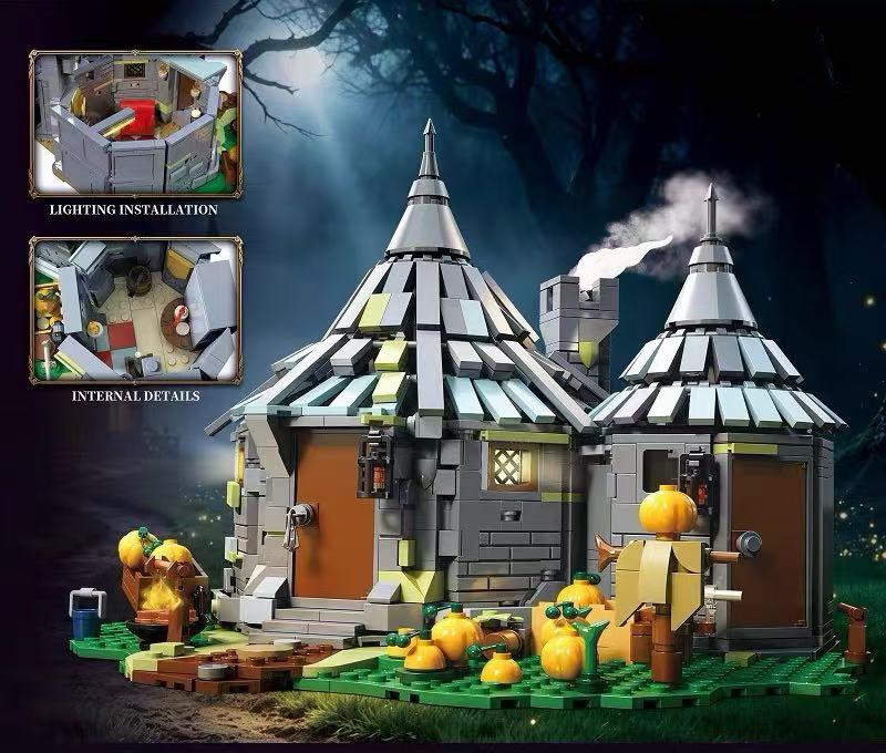 DK 6036 Hagrid's Magical Hut Light Version - YWOBB