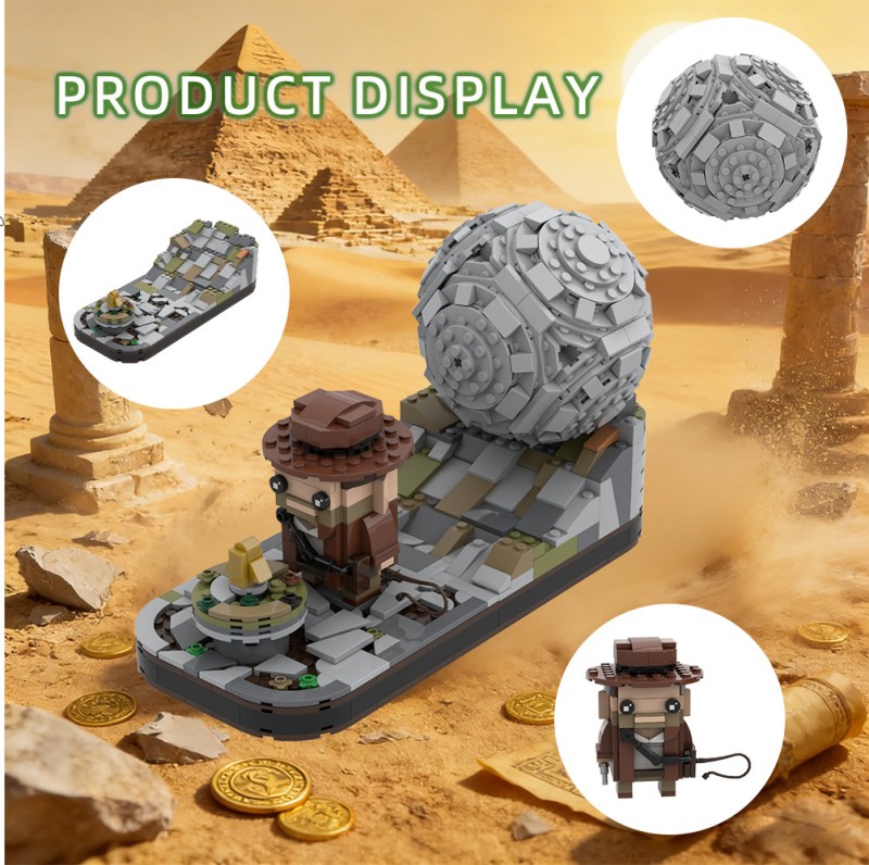 GOBRICKS MOC S0139 Indiana Jones Raiders of the Lost Ark - YWOBB