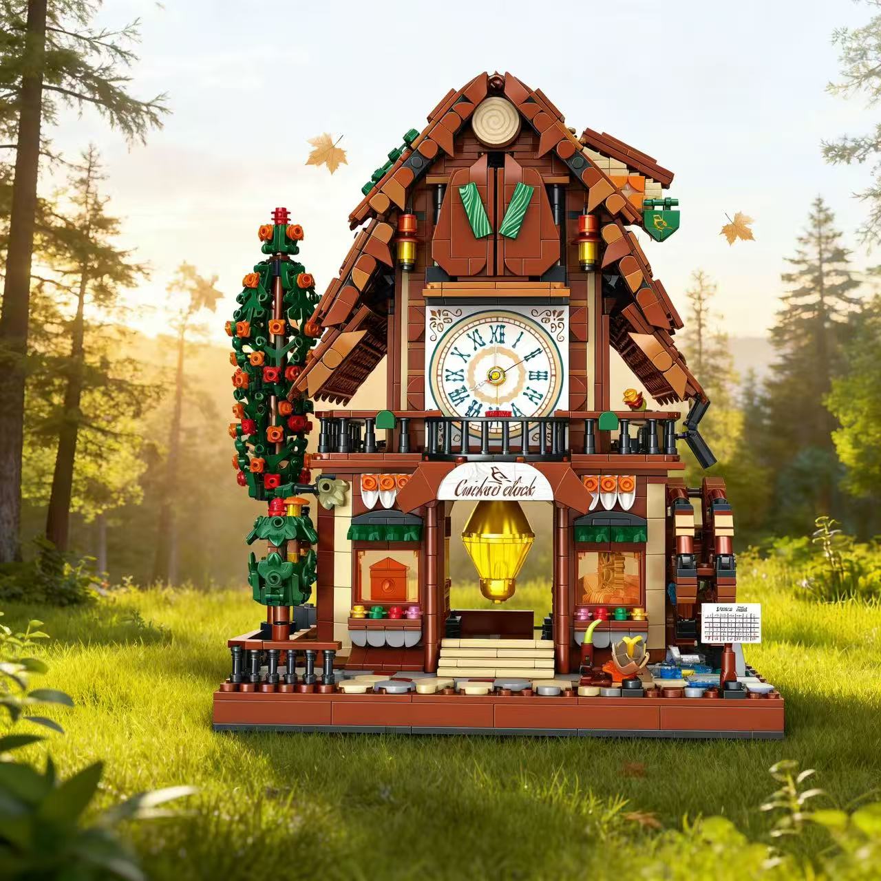 GAO MISI T2131 Cuckoo Clock House - YWOBB
