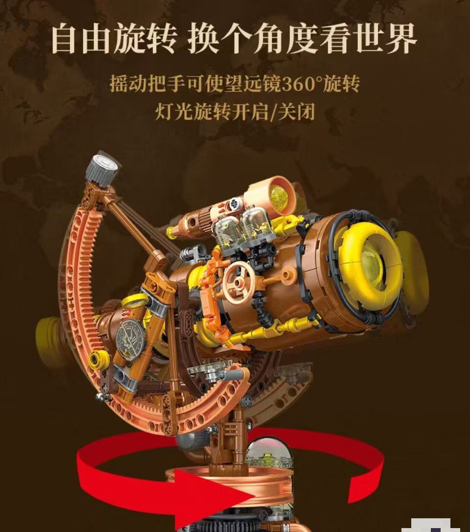 JIE STAR JJ9242 Punk Retro Telescope - YWOBB