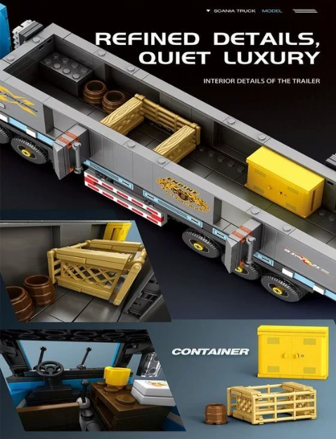 Reobrix 840 CONTAINER TRUCK - YWOBB