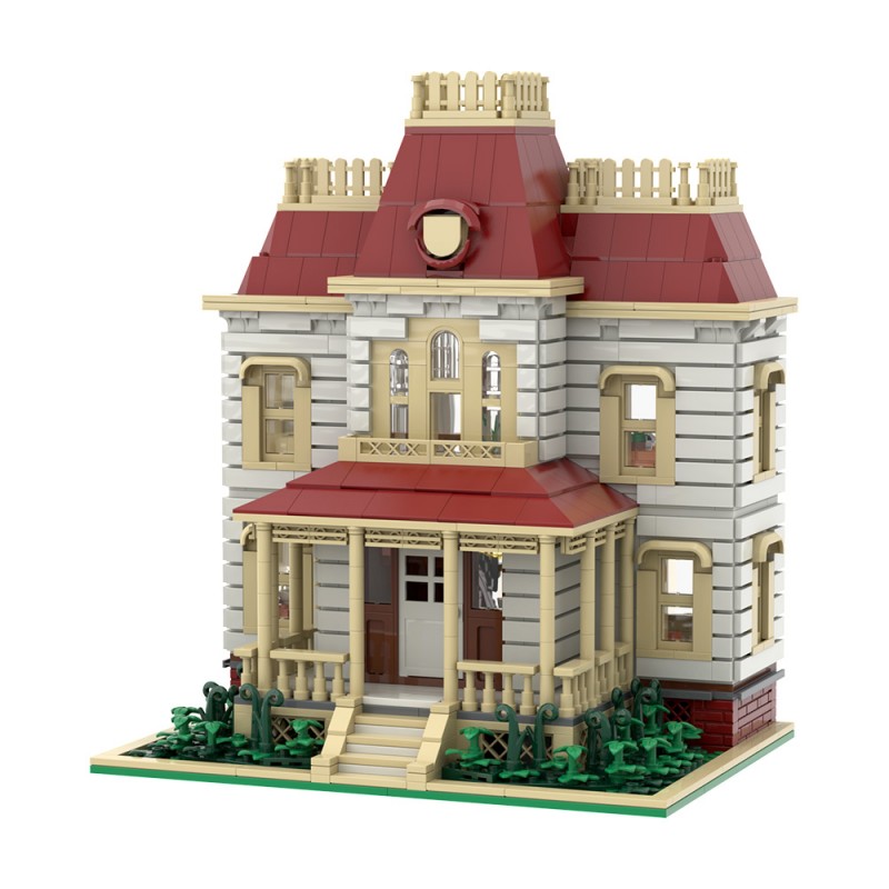 GOBRICKS MOC S1115 Psycho House - YWOBB