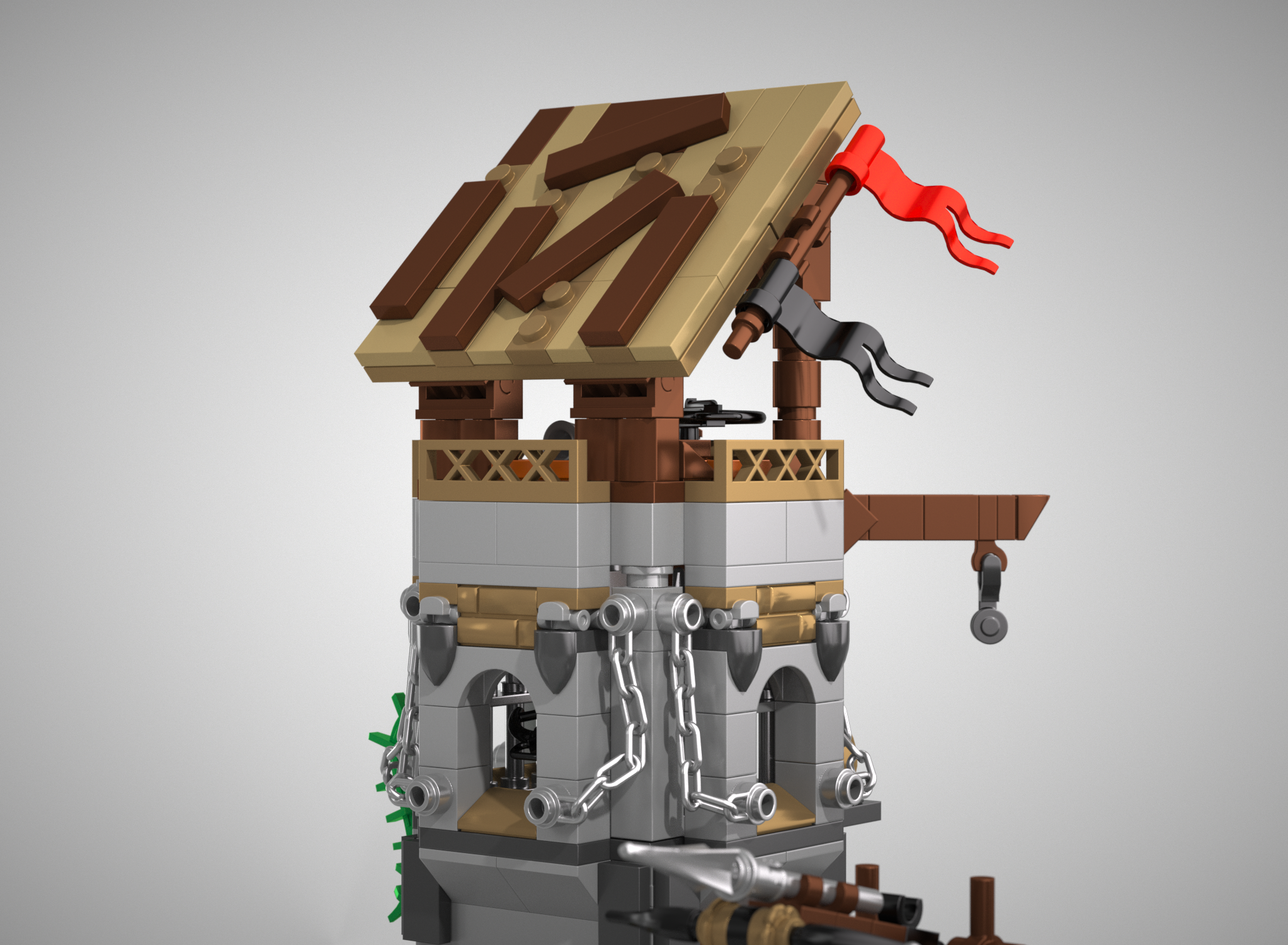 Iambrick 40210 Holy Spirit Knight Fortress - YWOBB