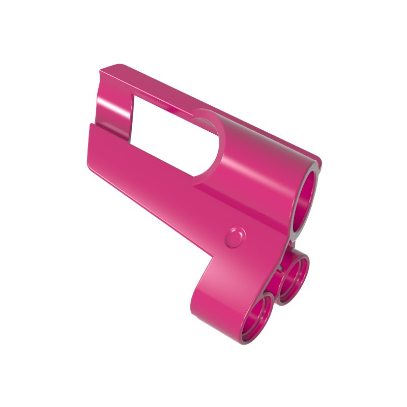 GOBRICKS GDS-1347 Panel Fairing # 6 Small Short, Large Hole, Side B - YWOBB