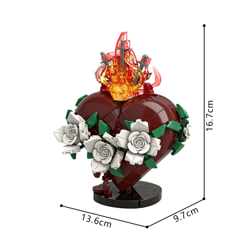 GOBRICKS MOC S1057 Immaculate Heart of Mary - YWOBB