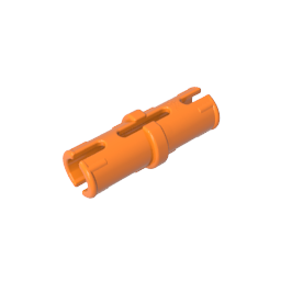 GOBRICKS GDS-2139 Pin with Short Friction Ridges Length 15.7 POM - YWOBB