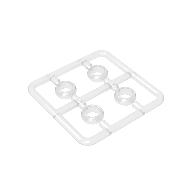 GOBRICKS GDS-90487 Rings Gold Rings Magic Rings 4 in a Plate - YWOBB