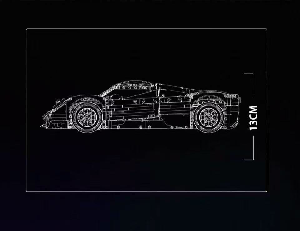 KBOX 10549 1/8 Pagani Utopia UV Version - YWOBB