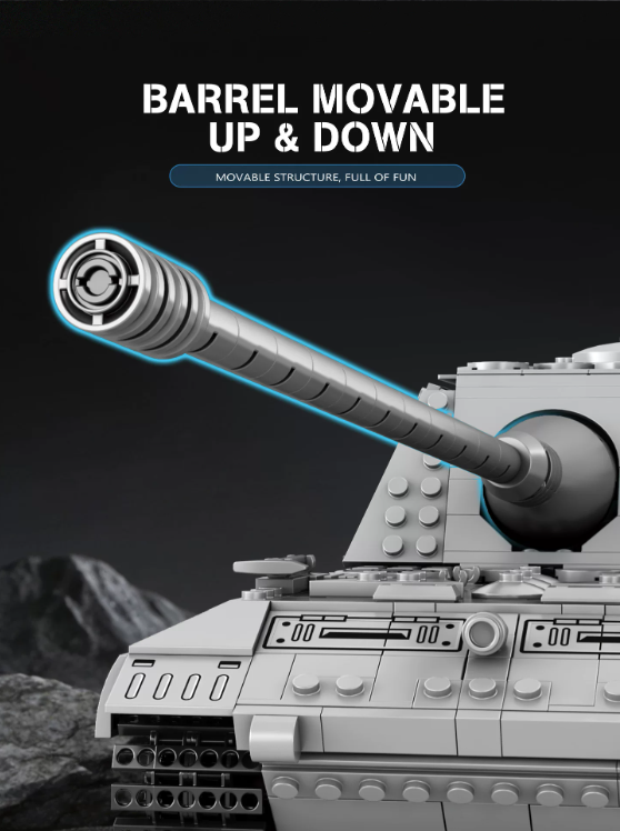 Reobrix 77037 World of Tanks E100 Tank - YWOBB