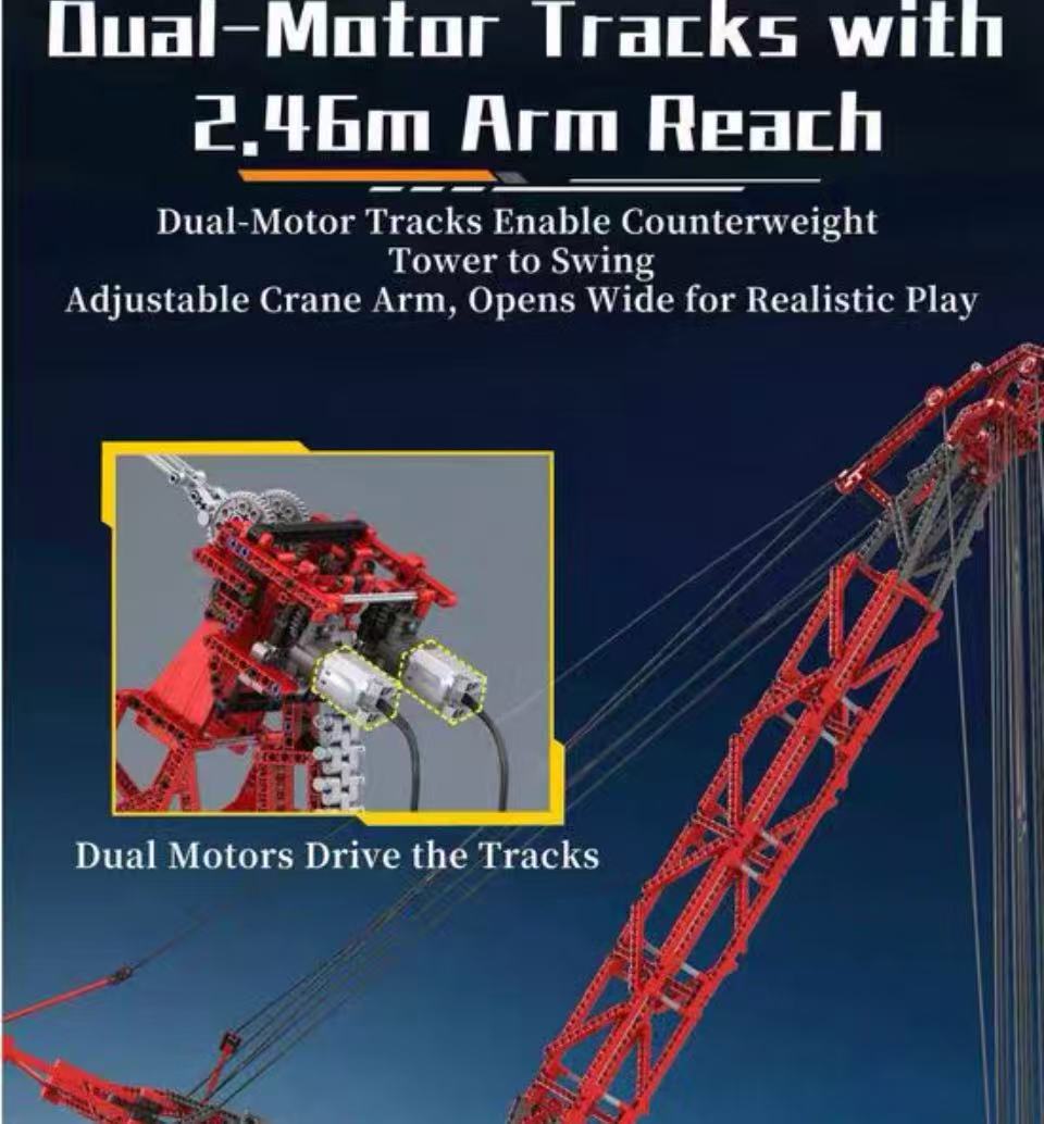 Reobrix 22028 Super-large SK6000 Land-Based Ring Crane - YWOBB