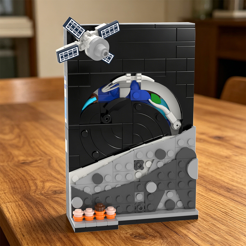GOBRICKS MOC S1076 Earthset - YWOBB
