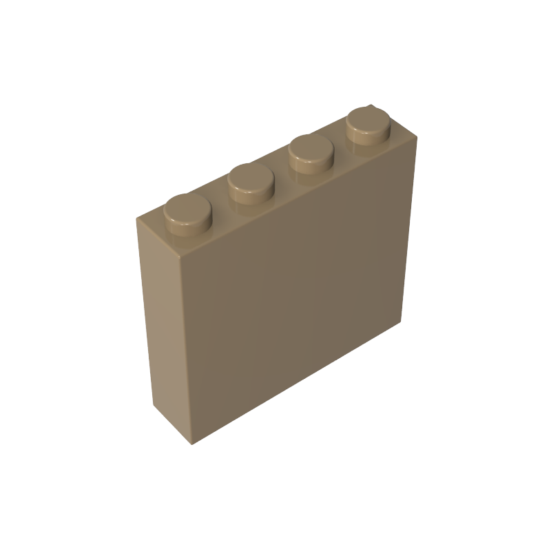 GOBRICKS GDS-90328 Brick 1 x 4 x 3 - YWOBB