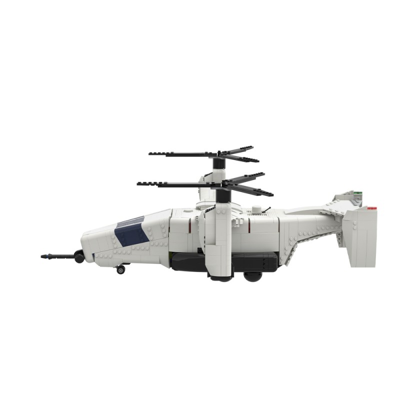 GOBRICKS MOC 245909 FMAV CONCEPT Futuristic Mulitrole Aerial Vehicle - YWOBB