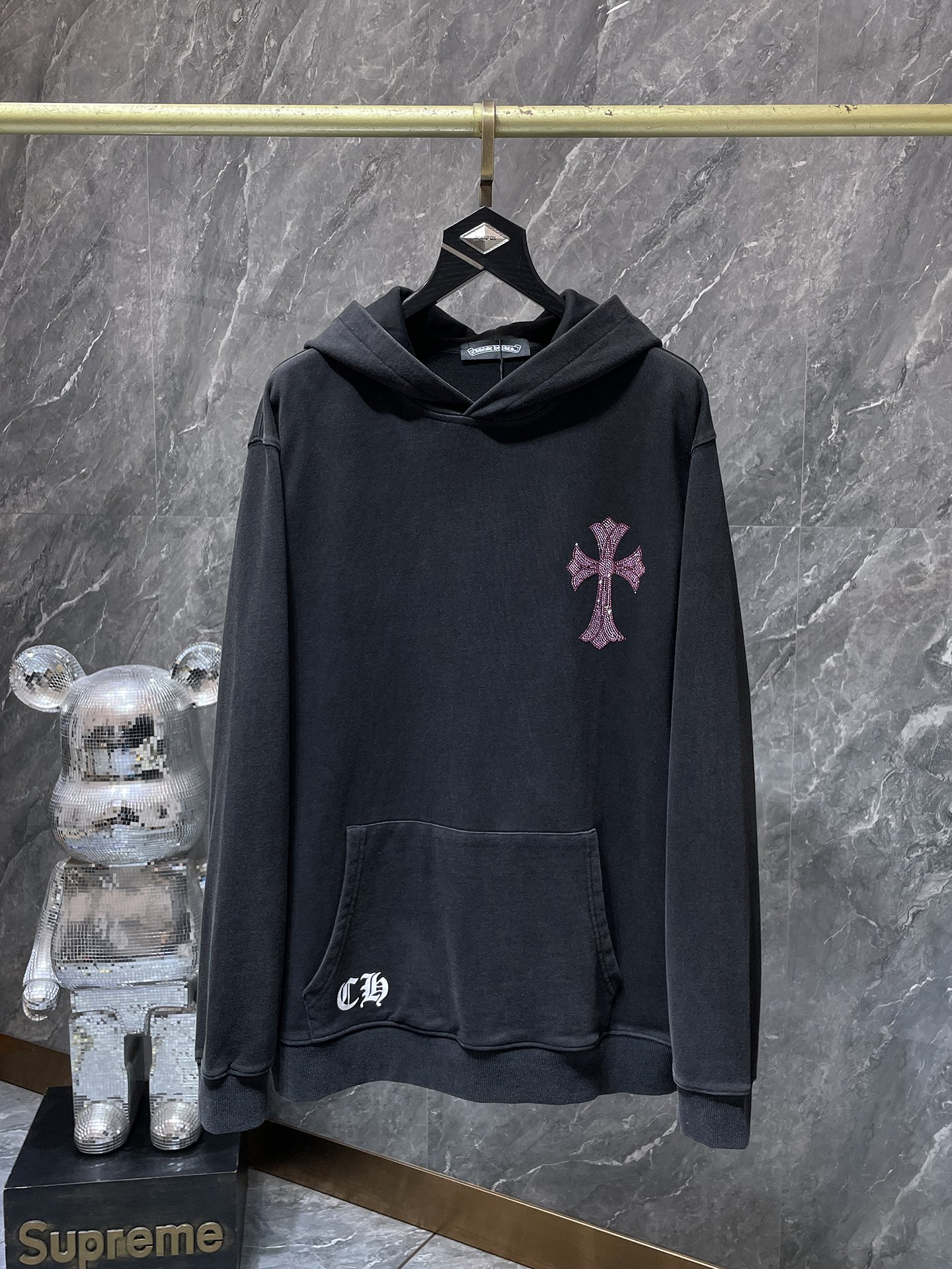 92_Chrome Heart hoodie