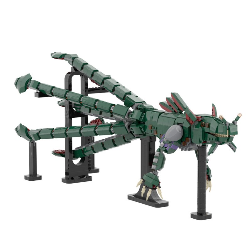 GOBRICKS MOC 232734 Sea Dragon Leviathan (Subnautica) - YWOBB