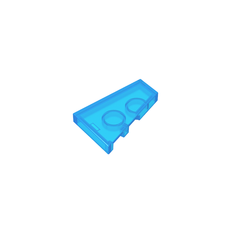 GOBRICKS GDS-M540 Wedge Plate 3 x 2 Right - YWOBB