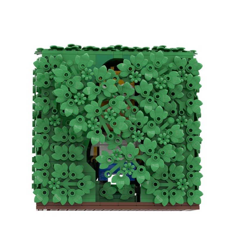 GOBRICKS MOC S0130 Homer backing into bush - YWOBB