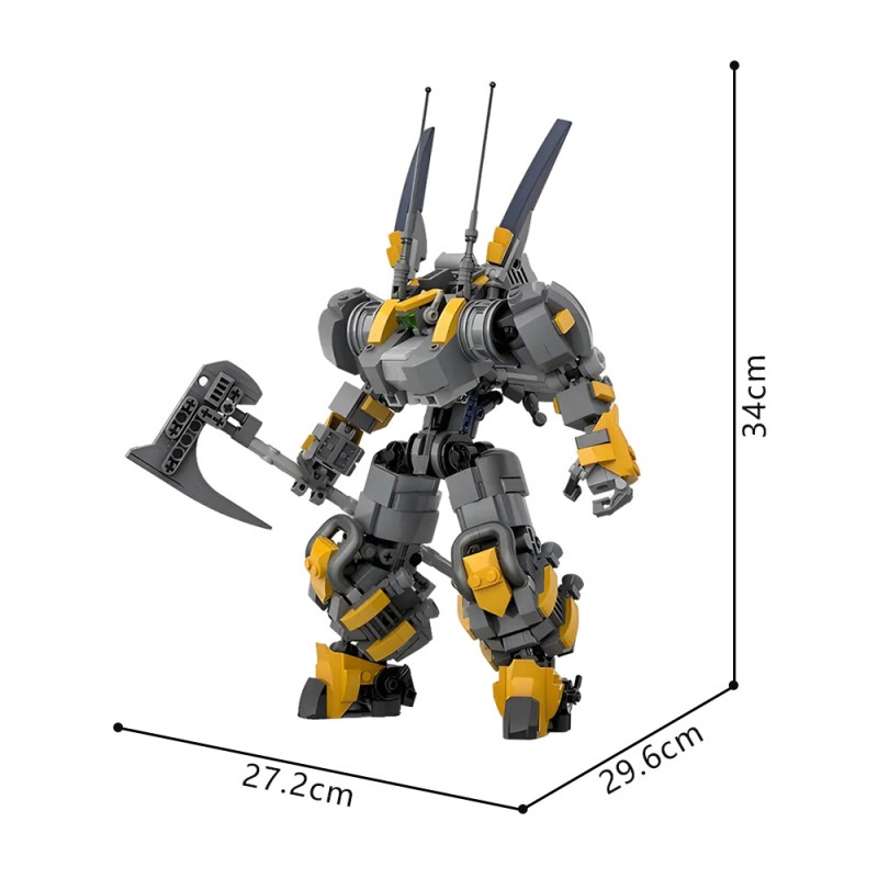 GOBRICKS MOC 257302 Raider - YWOBB