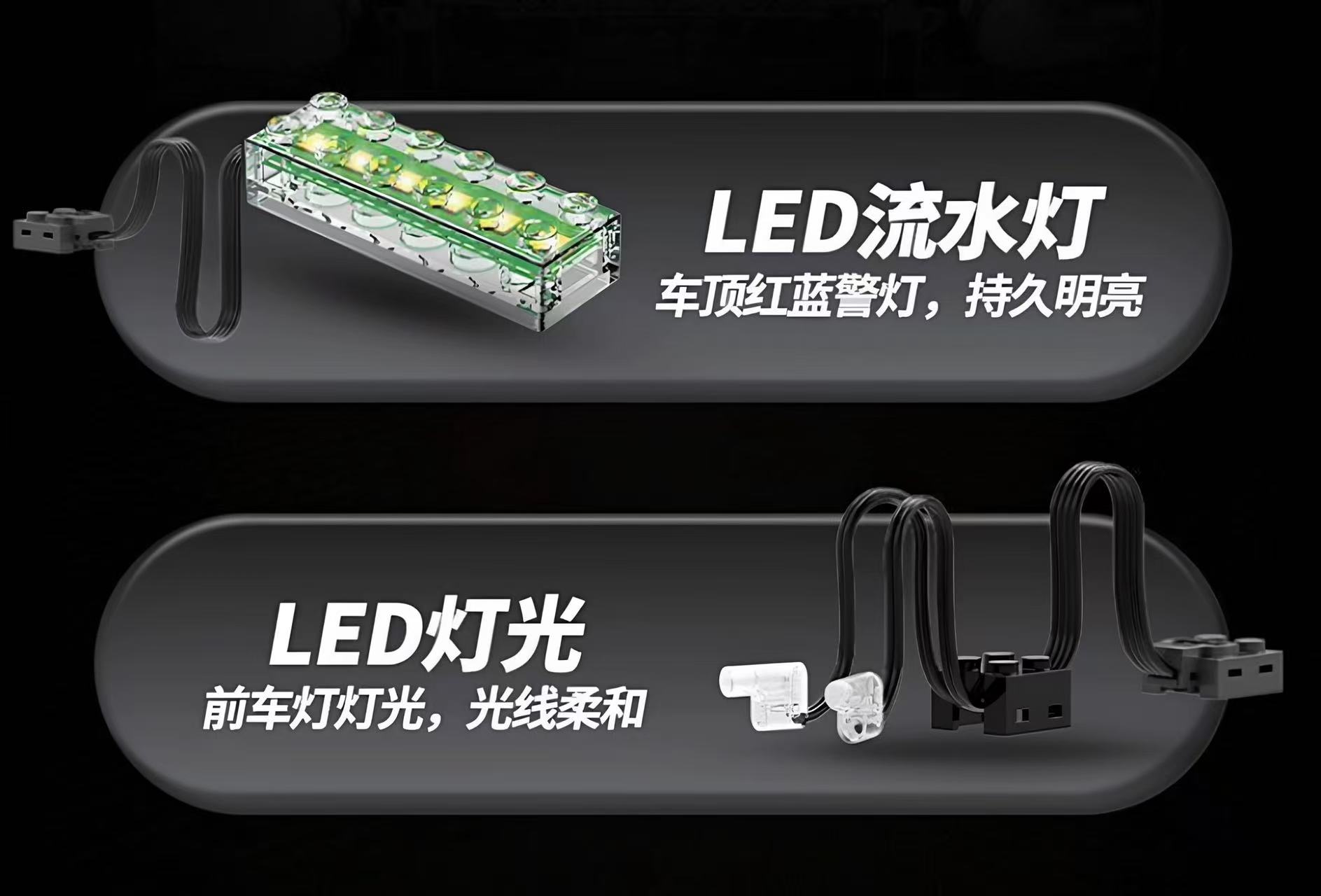 GULY 10655 1:8 Scale Supercar Series Ford Mustang Police Custom Edition - YWOBB