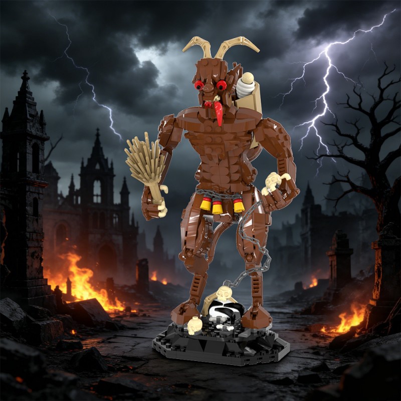 GOBRICKS MOC S1049 Krampus - YWOBB