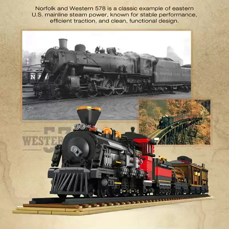 Reobrix 66806 WESTERN TRAIN - YWOBB