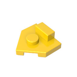 GOBRICKS GDS-M228 2x2 Wedge Plate - YWOBB
