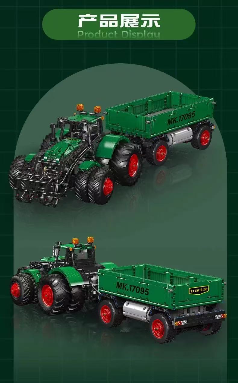 Mould King 17095 Multi-purpose tractor - YWOBB