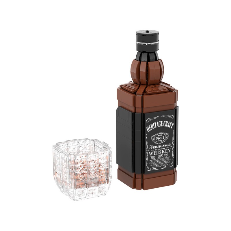 GOBRICKS MOC S1116 Wine bottle - YWOBB