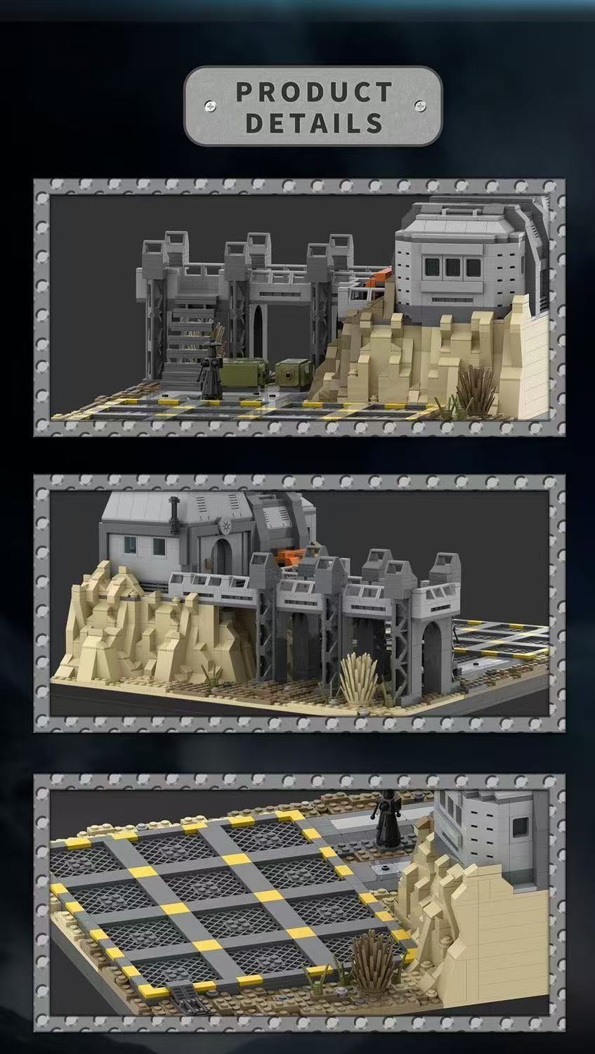 Amazing Block 90009 STAR PLAN GALACTIC COMMAND OUTPOST - YWOBB