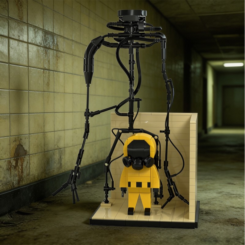 GOBRICKS MOC S1097 The Backrooms - YWOBB