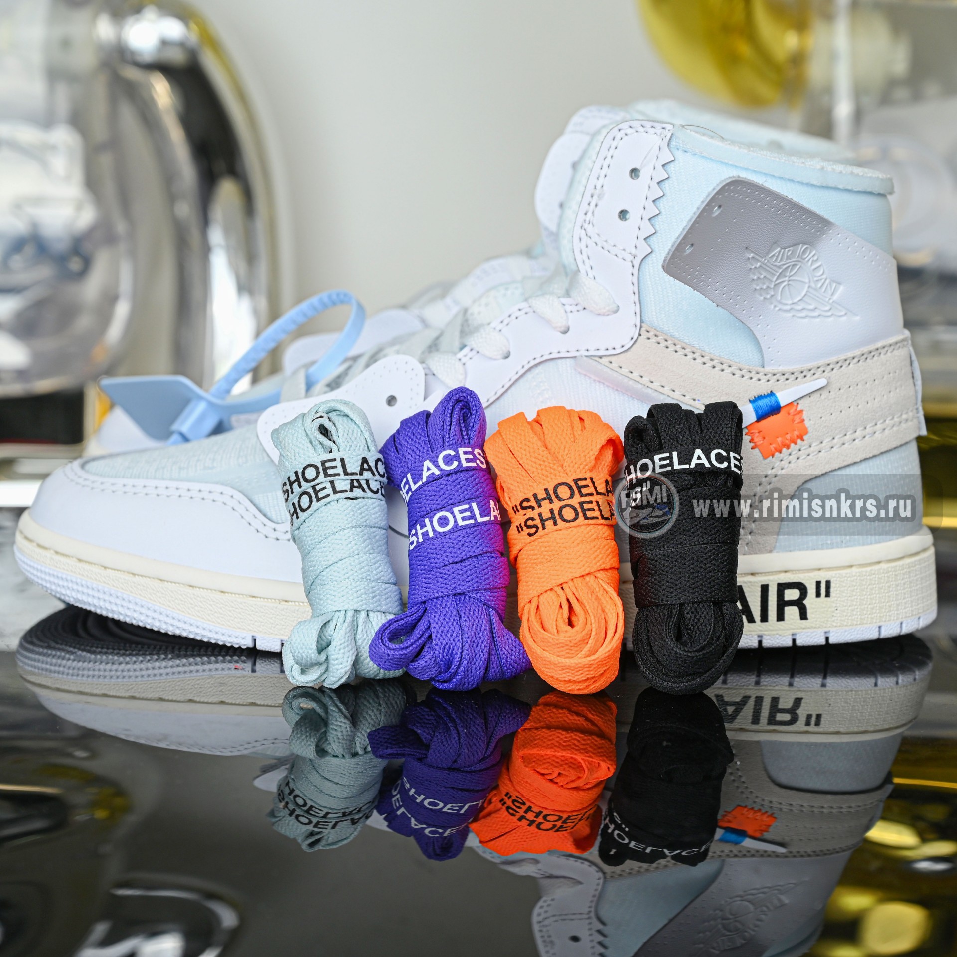 Virgil Abloh Archive x Air Jordan 1 High ‘Alaska’ AA3834-100