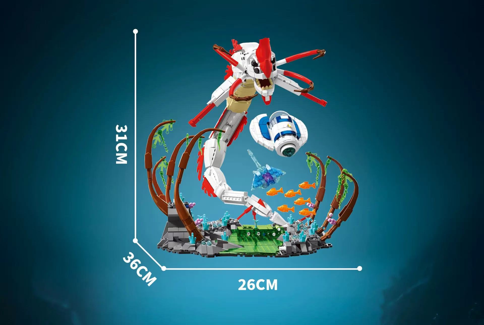 DK 80026 Subnautica Reaper Leviathan - YWOBB