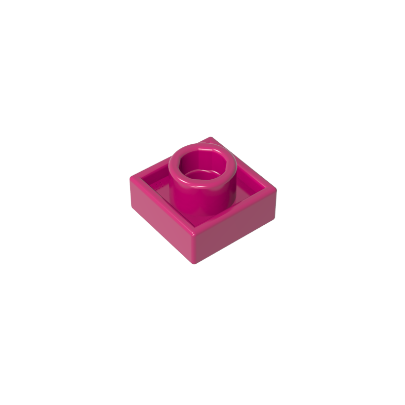 GOBRICKS GDS-2233 1 x 1 double plate - YWOBB
