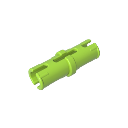 GOBRICKS GDS-2139 Pin with Short Friction Ridges Length 15.7 POM - YWOBB