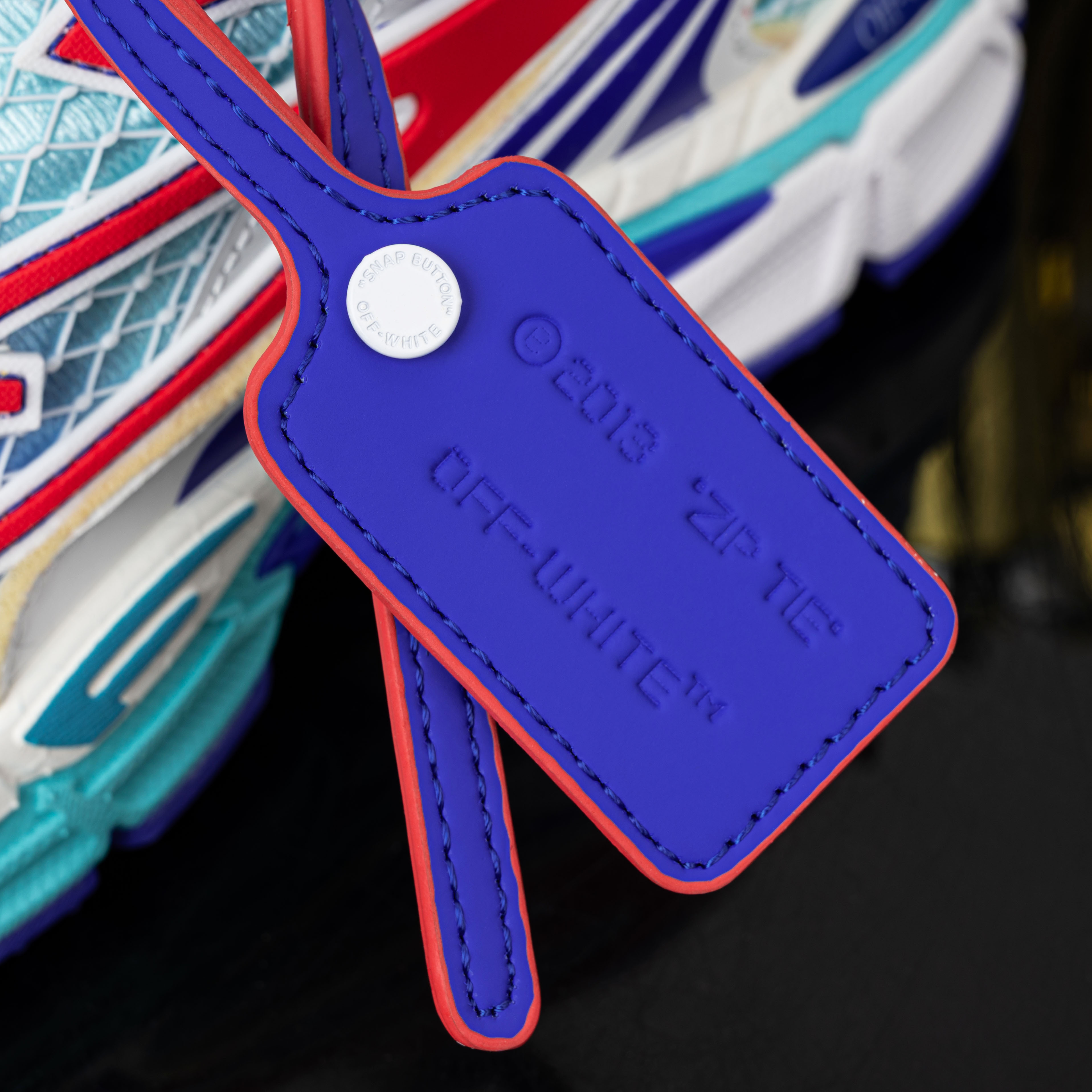 OFF-WHITE Be Right Back Blue OMIA295S26FAB0043E47