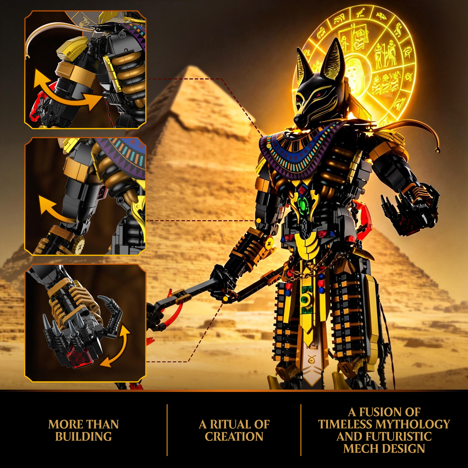 JMBricklayer 70012 Egypt Anubis - YWOBB