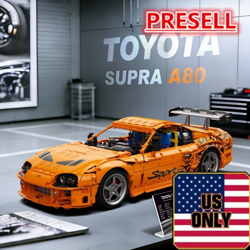 XINYU 23049 1:8 TOYOTA SUPRA A80 OVP US Warehouse Version - YWOBB