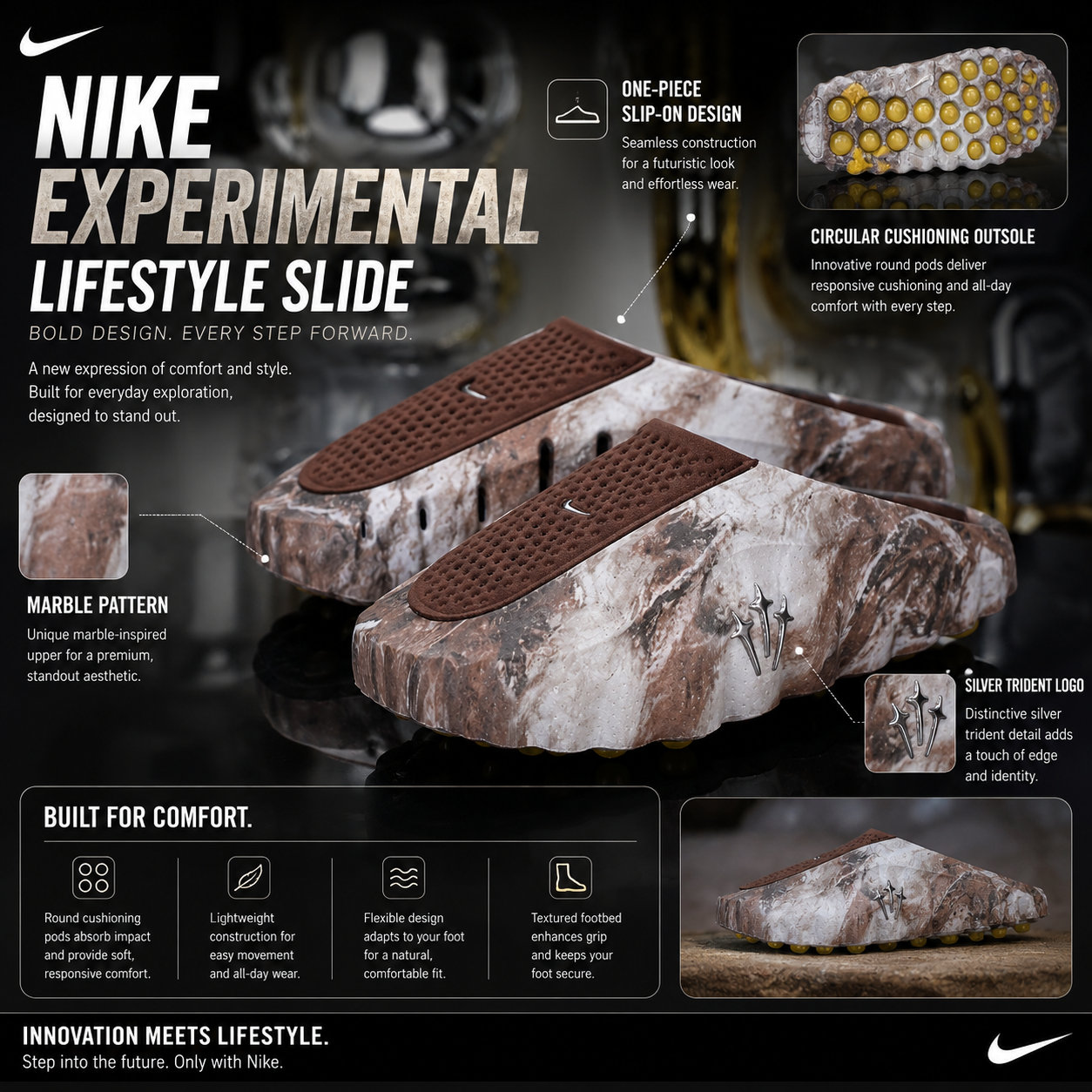Nike Mind 001 Brown Gold HY5028-500