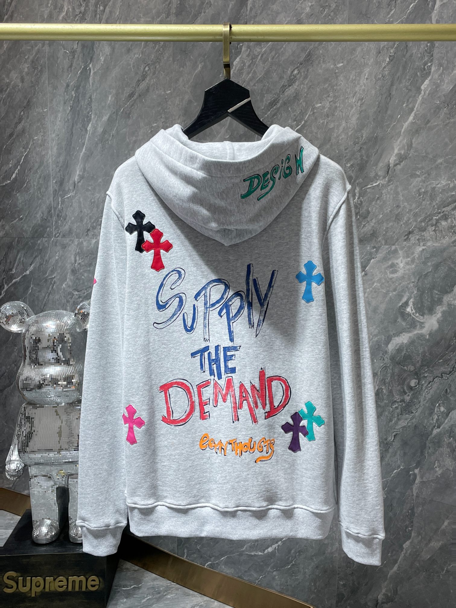 84_Chrome Heart hoodie