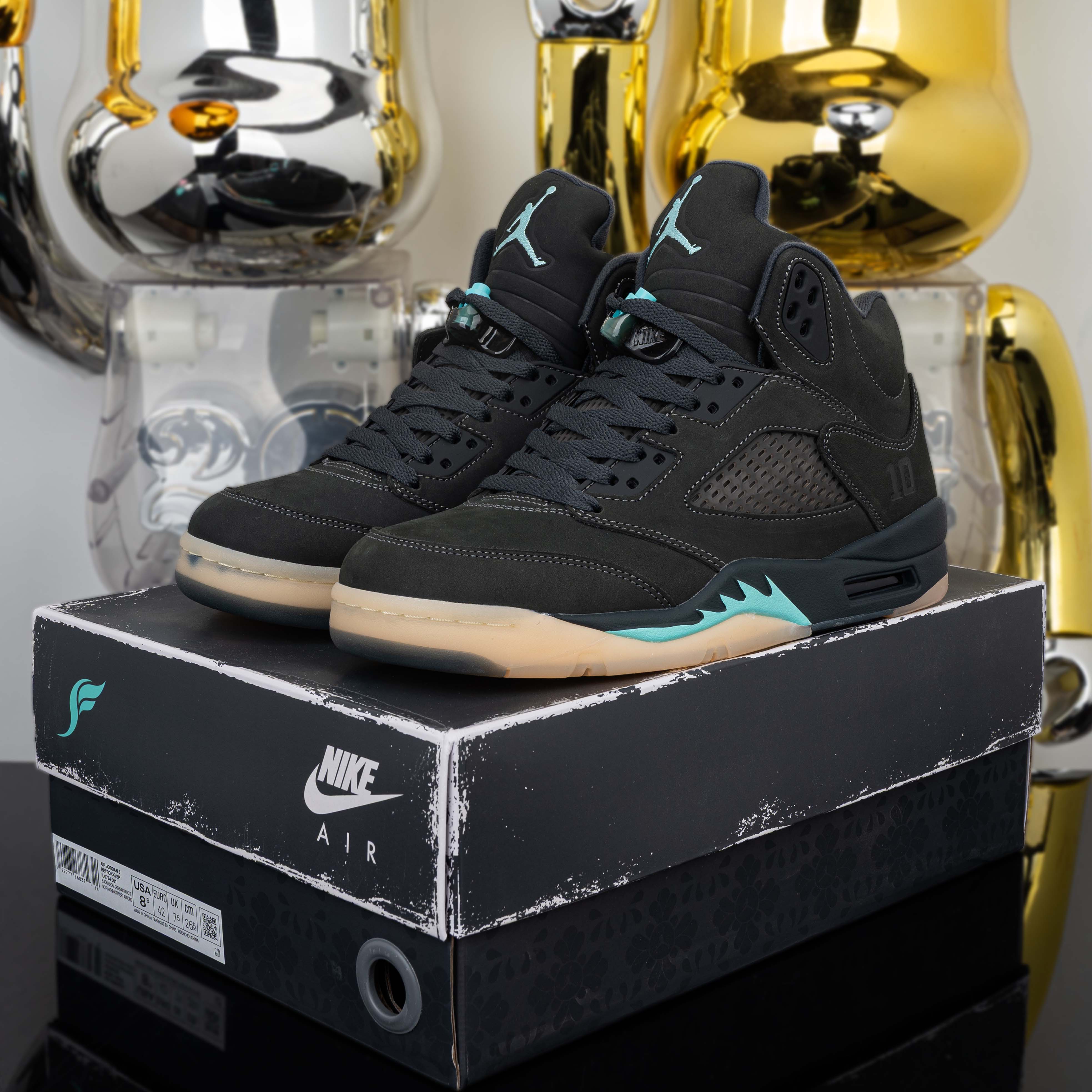 SoleFly x Air Jordan 5 Retro OG SP Aqua IU0734-001