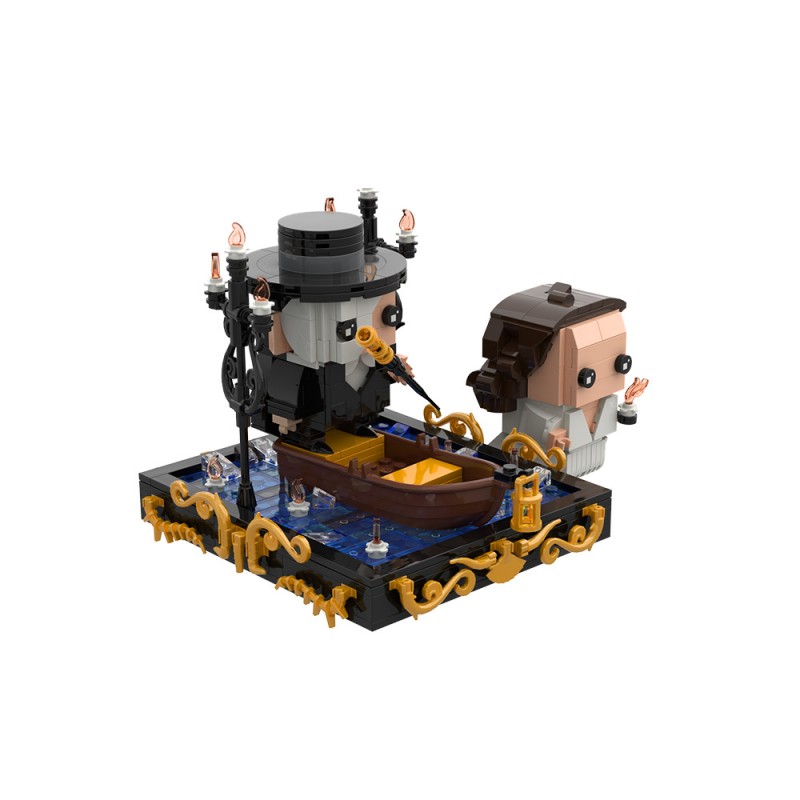 GOBRICKS MOC S1098 The Phantom of the Opera - YWOBB