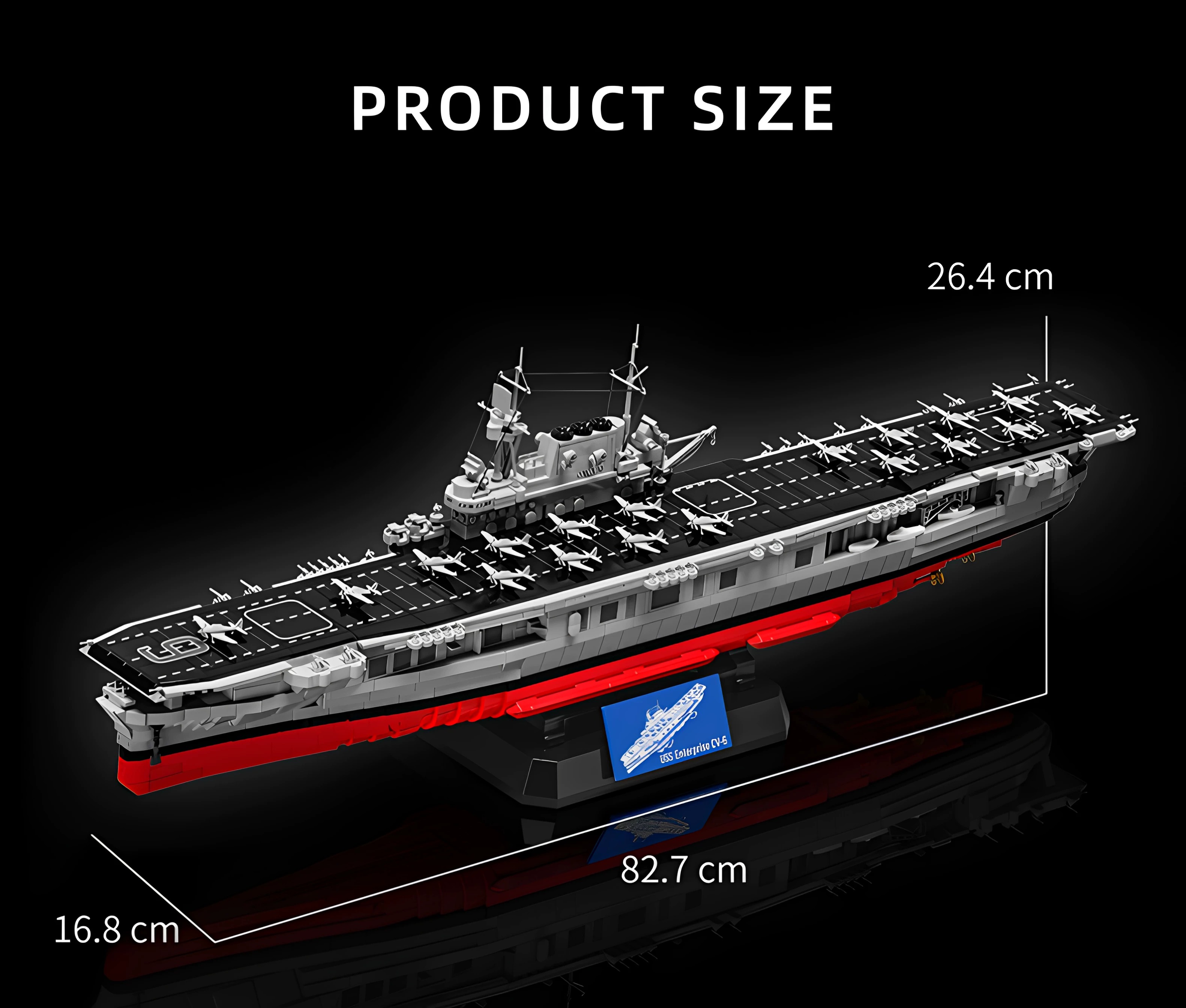 12GO 98016 USS ENTERPRISE CV-6 OVP EU Warehouse Version - YWOBB