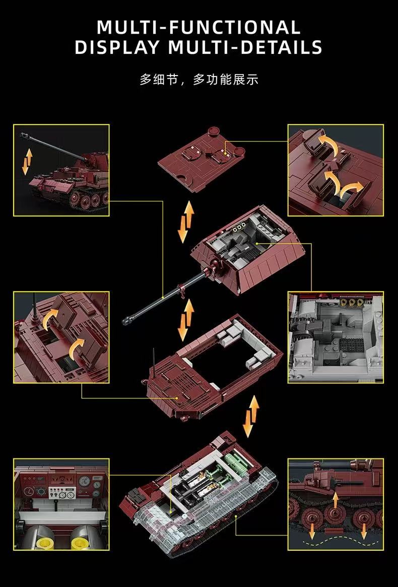 12GO 97022 JAGDPANZER TIGER/P - YWOBB